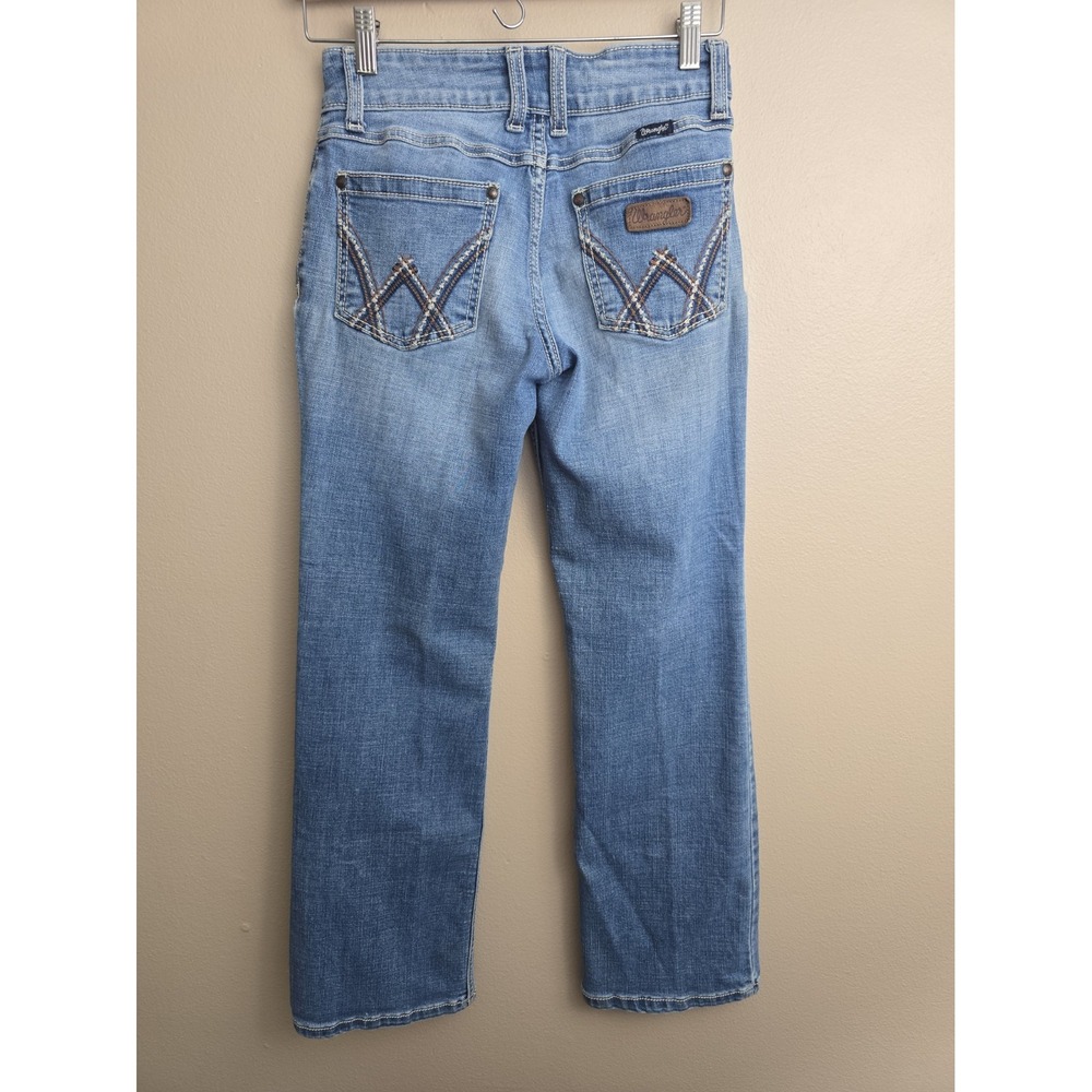 Wrangler Women's Retro Mae Bootcut Jeans (Style 09MWZDW) in Deadwood wash 3 X 29